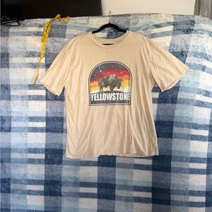HRT & LUV Cream Short Sleeve Tee